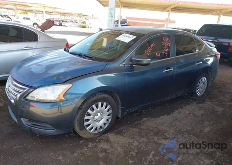 2015 Nissan Sentra Sv из США, поврежденный, VIN 3N1AB7AP6FY336840